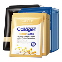 Masque facial au collagène à l'acide hyaluronique, soins de la peau, hydratant, raffermissant, coréen, 20 pièces 1